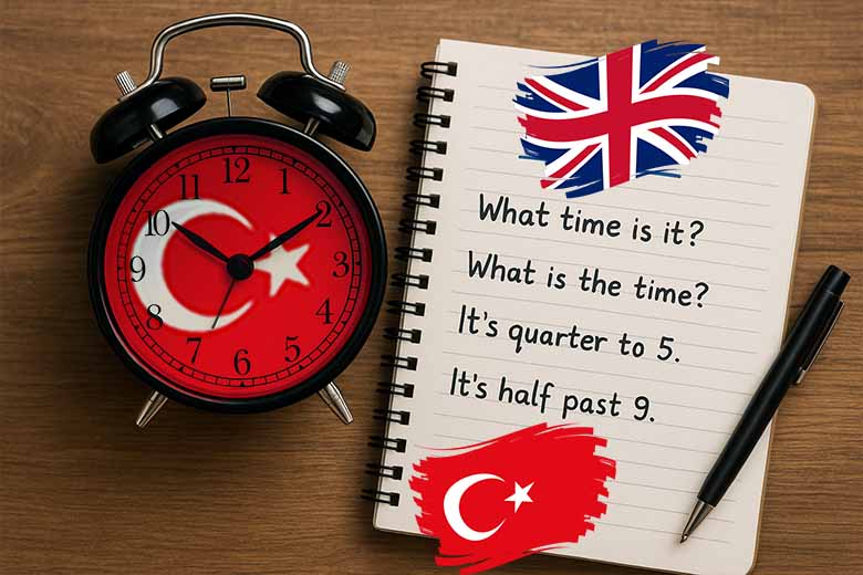 Zaman ve Saat – İngilizce’de Saat Sorma ve Söyleme