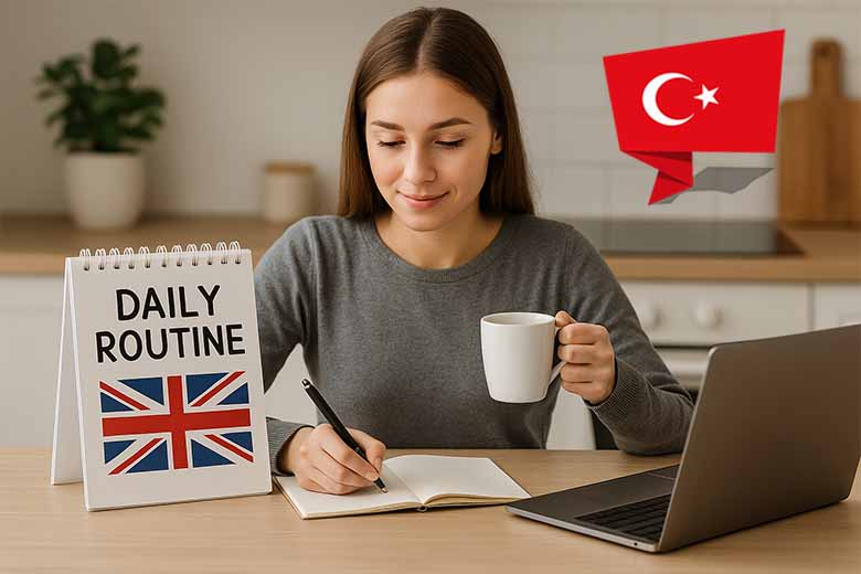 Günlük Rutin ve Temel Fiiller – Günlük Hayatı İngilizce Anlatmak
